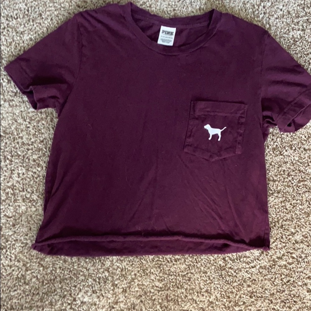 Cropped PINK t-shirt